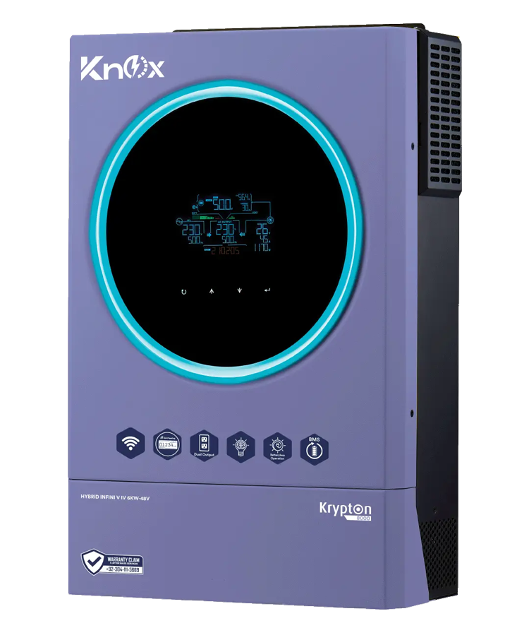 Knox Krypton 8000 6KW Hybrid Solar Inverter