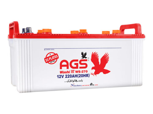 AGS WS 270 33 Plates 220amp battery price list in Pakistan