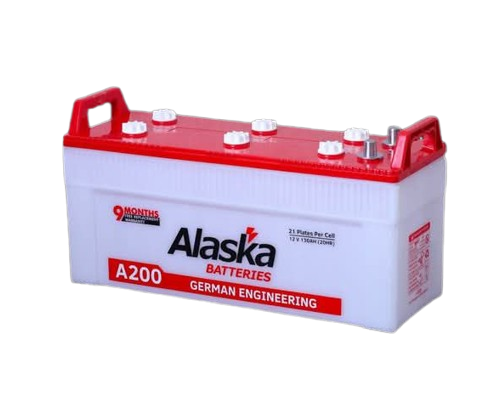 Alaska 130 Ampere lead acid battery for solar and ups inverter Price in PKR 06 Month Warranty