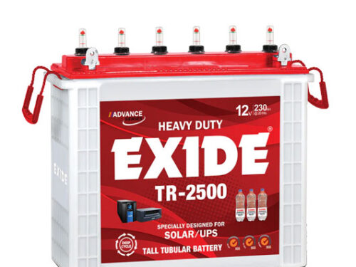 Exide TR 2500 Tubular Battery Price in Pakistan