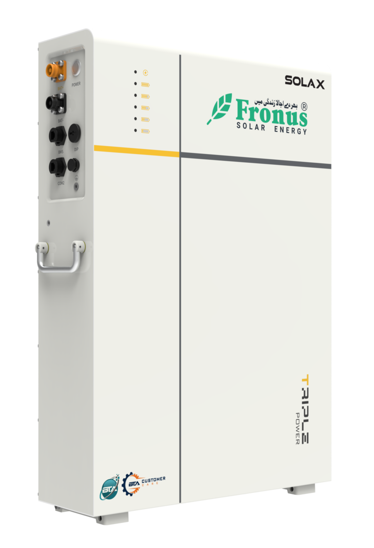 Fronus Solar Energy Solax Lithium battery tp-ld53-left Fronus Solar Energy Solax lithium Battery in Pakistan
