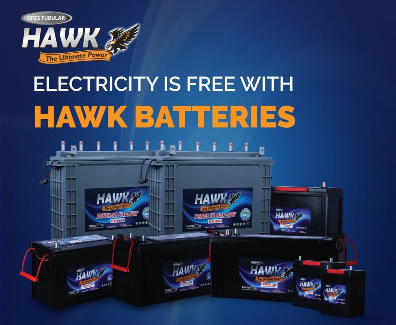 Hawk Battery Price in Pakistan