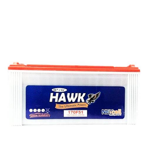 Hawk 170F51 Battery Price in Pakistan