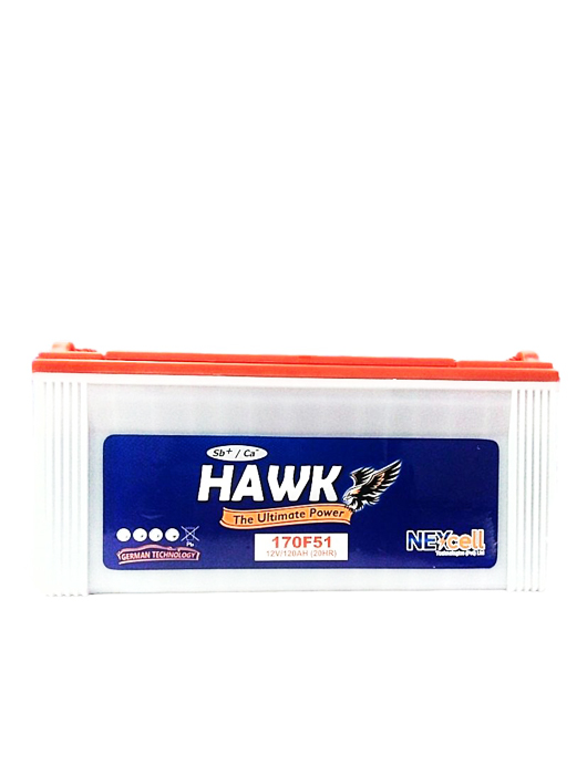 Hawk 170F51 Battery Price in Pakistan