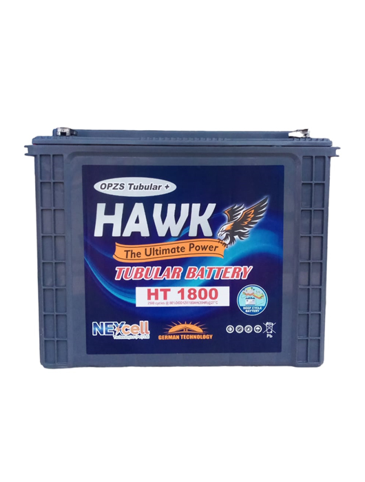 Hawk HT 1800 Tall Tubular Battery Price in Pakistan