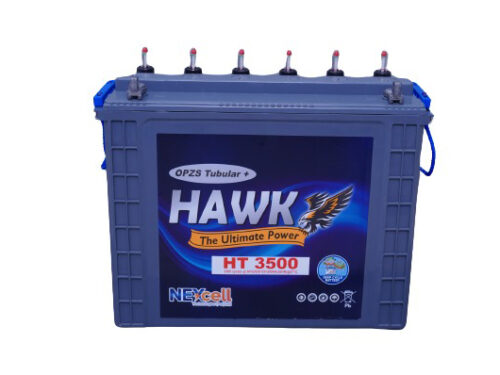 Hawk HT 3500 Tubular Battery Price in Pakistan