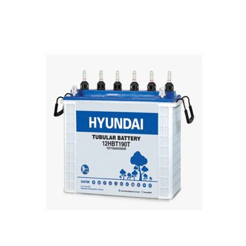 Hyundai 190T 155 AH Tubular Battery Price in Pakistan