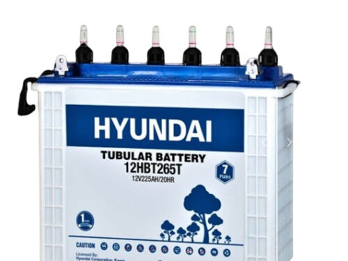 Hyundai 265T tubular battery price pakistan