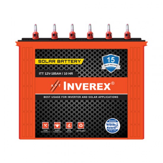 Inverex 12V 185ampere Tubular Battery Price in Pakistan
