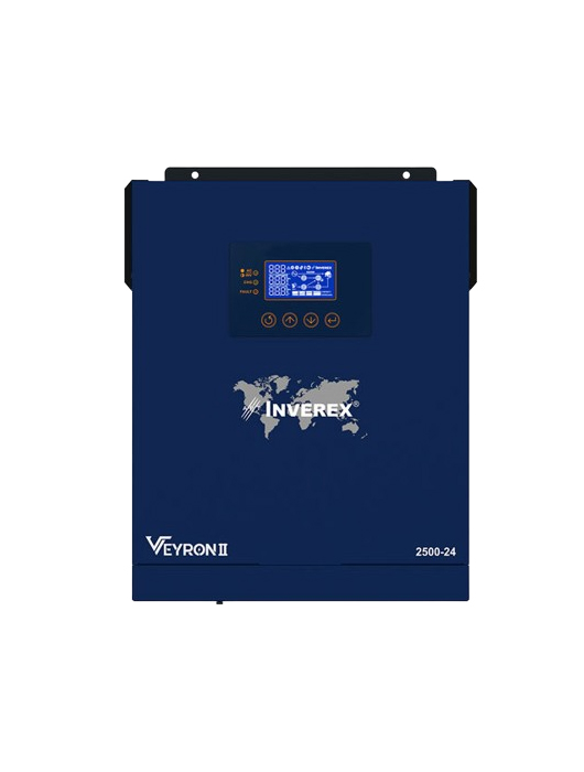 Inverex Veyron II 2.5KW 24V Solar hybrid Inverter