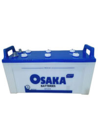 Osaka HT 265 lead-acid battery front view – 27 plates, 180Ah capacity, ideal for 12V solar or UPS systems in Pakistan