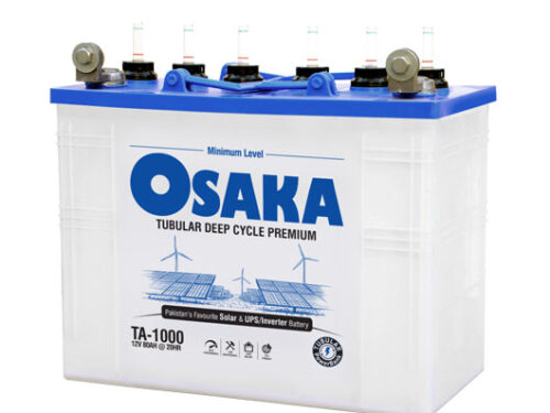 Osaka TA 1000 Tubular Battery Price in Pakistan