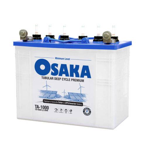 Osaka TA 1000 Tubular Battery Price in Pakistan