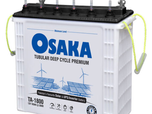 Osaka TA 1800 Tubular Battery Price in Pakistan