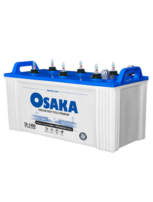 Osaka TA 1400 Tubular Battery Price in Pakistan