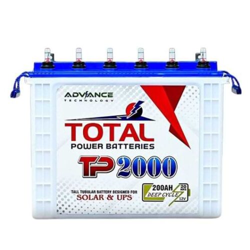 Total Power TP 2000, 200 Ah (2.4KWh) Deep Cycle Tubular Battery price in Pakistan