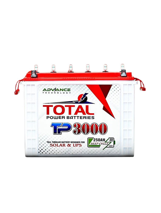 Total Power TP 3000 Deep Cycle Tall Tubular Battery Price in Pakistan