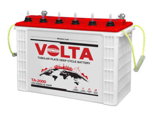 Volta TA 2000 Tubular Battery Price in Pakistan
